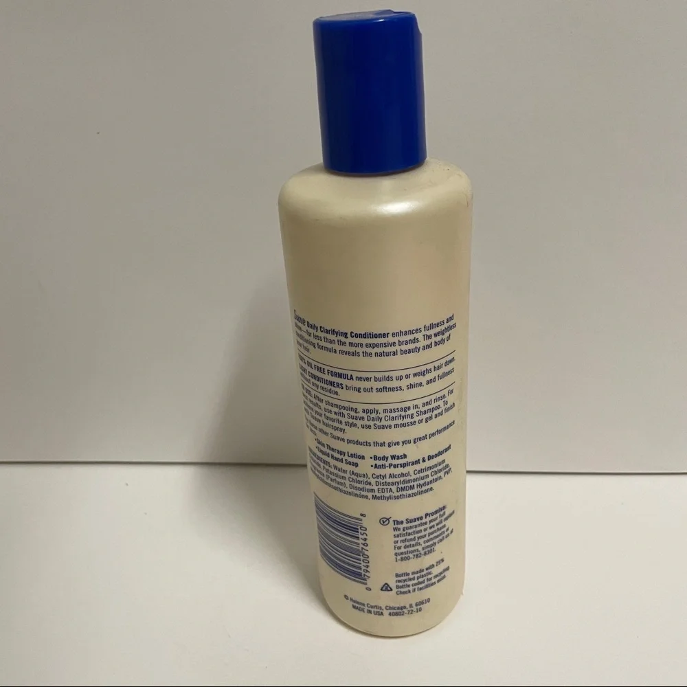 Suave Daily Clarifying Conditioner Enhances Fullness HTF